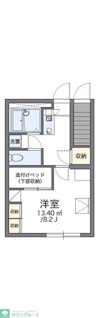 レオパレスグリーンハウスVの物件間取画像